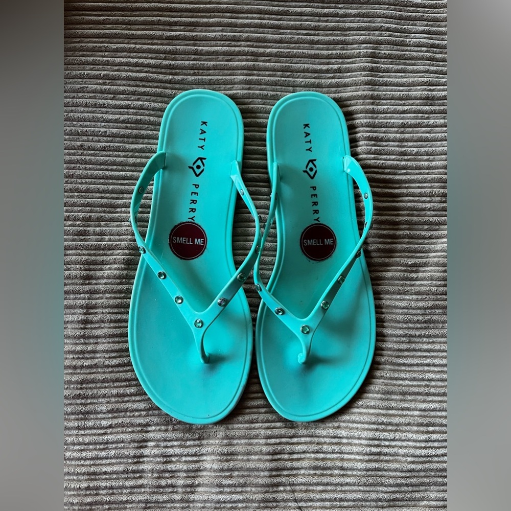 Katy Perry The Geli-Flip Flop Turquoise 10